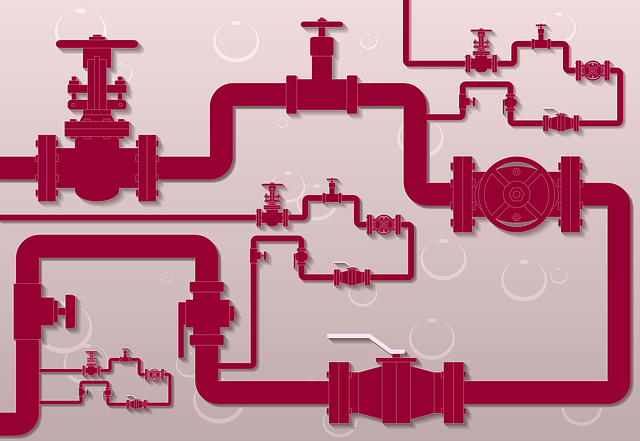 valves in a pipeline image