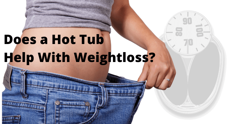 Hot tubs and weightloss graphic