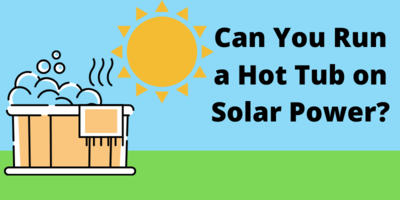 hot tubs and solar power image