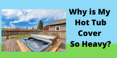 heavy cover on hot tub