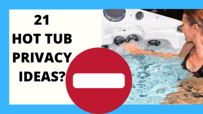 hot tub privacy ideas image