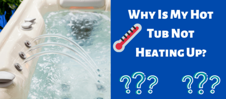 hot tub not heating small header