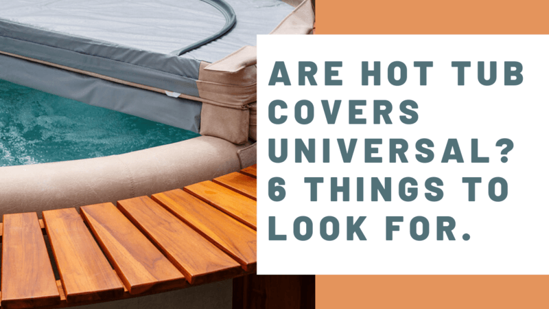 universal hot tub cover post header