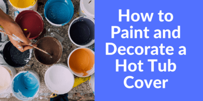 hot tub cover painting and decorating image